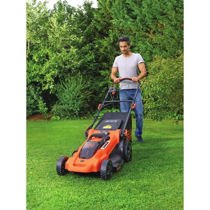 Cortacésped A Batería Autosense 48cm 36v 2x2 Ah Black + Decker