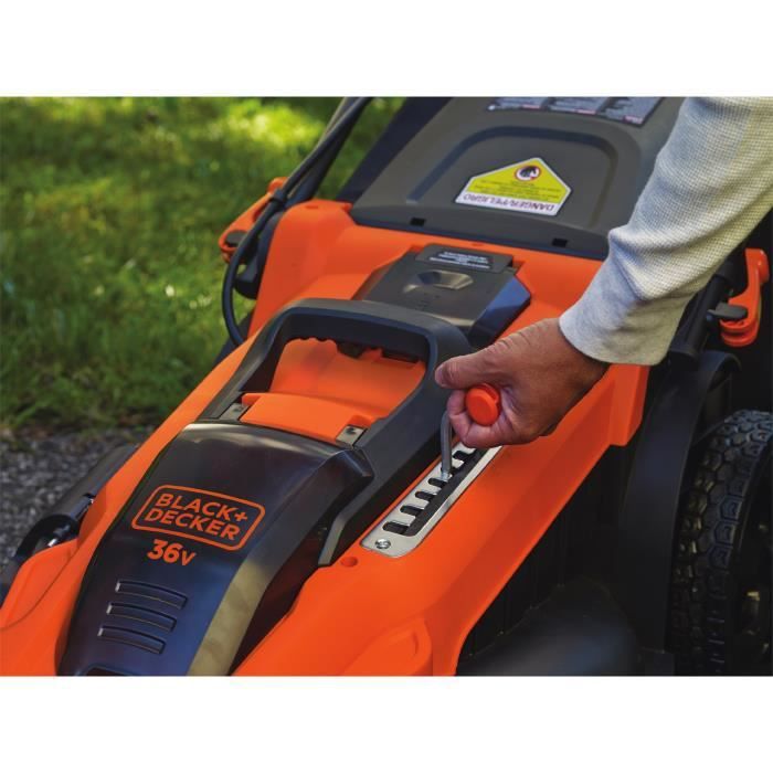 Cortacésped A Batería Autosense 48cm 36v 2x2 Ah Black + Decker
